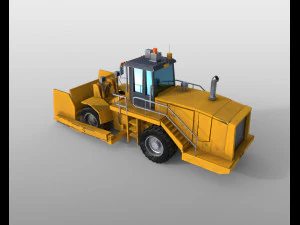 wheel dozer 3D Model