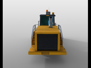 wheel dozer Modelo 3D
