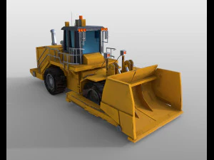 wheel dozer 3D Model