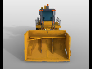 wheel dozer Modelo 3D