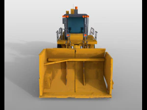 wheel dozer 3D Model