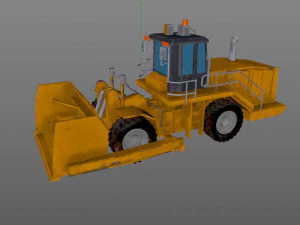 wheel dozer 3D Model