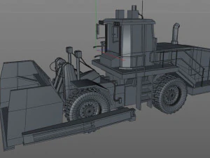wheel dozer 3D Model