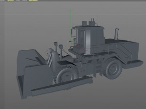 wheel dozer Modelo 3D