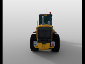 wheel loader 3D 模型