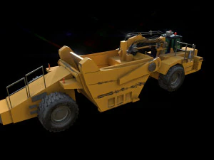 wheel scraper 3D Model