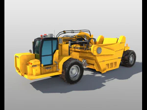 wheel scraper 3D Model