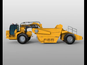 wheel scraper 3D Model