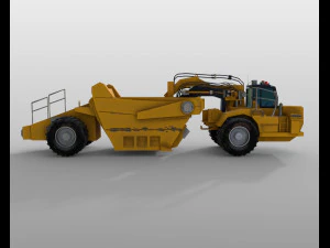wheel scraper 3D Model