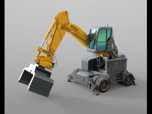 25 heavy vehicles collection 3D Model