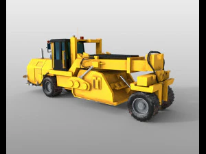 25 heavy vehicles collection 3D Model