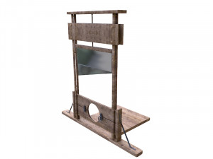 guillotine 3D Model