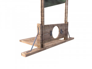 guillotine 3D Model