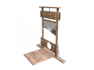 guillotine 3D Model