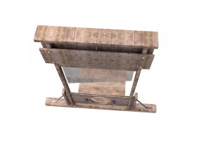 guillotine 3D Model