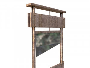 guillotine 3D Model