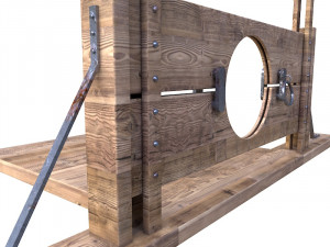 guillotine 3D Model