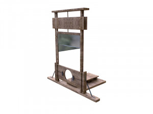 guillotine 3D Model