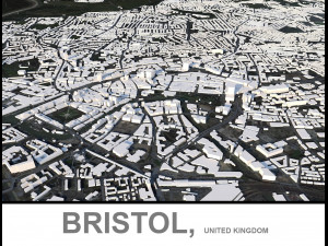 Bristol City United Kngdom 3D Model