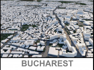 Bucharest City 3D Model