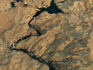 canyon lake 3D Model