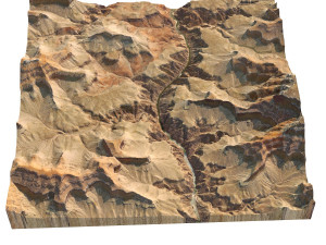 grand canyon 3D Model