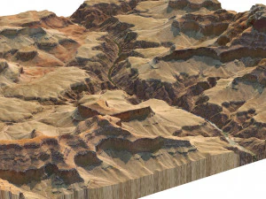 grand canyon 3D Model