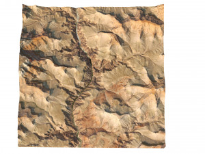 grand canyon 3Dモデル
