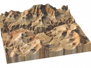 grand canyon 3Dモデル
