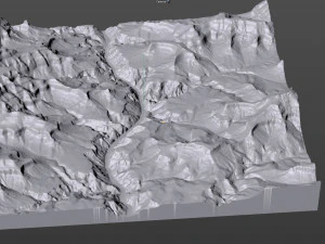 grand canyon 3D Model