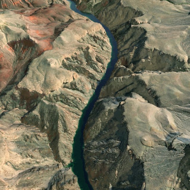grand canyon v2 Model 3D .c4d .max .obj .3ds .fbx .stl .blend 