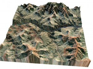 grand canyon v2 Model 3D