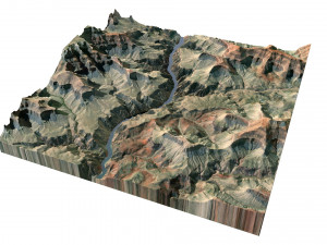 grand canyon v2 Model 3D