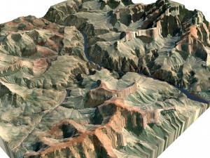 grand canyon v2 Model 3D