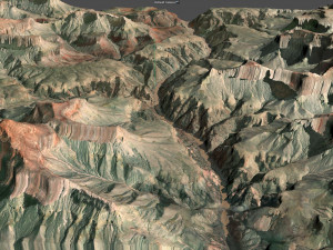 grand canyon v2 Model 3D