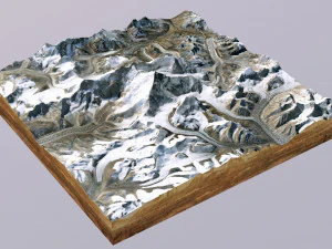 mount everest 3D Model