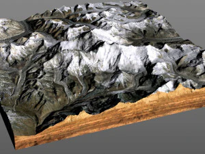 mount everest 3D Model