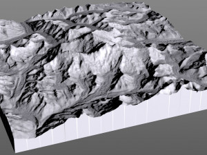 mount everest Modelo 3D