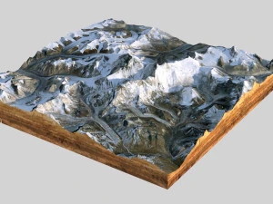 mount everest 3D Model