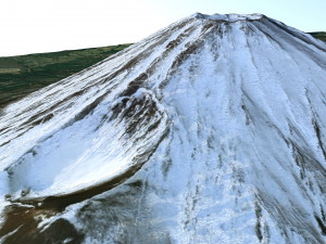 mount fuji 3D-Modell