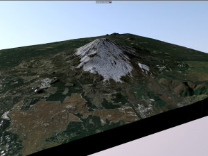 mount fuji 3D-Modell