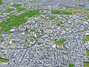 bangalore bangaluru city india 3D मॉडल