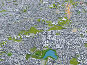 bangalore bangaluru city india 3D मॉडल