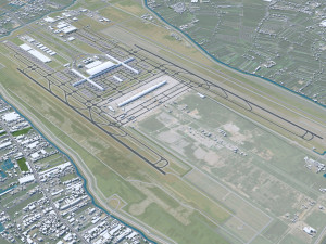 Bangkok thailand 70km 3D Model