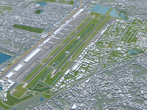 Bangkok thailand 70km 3D Model