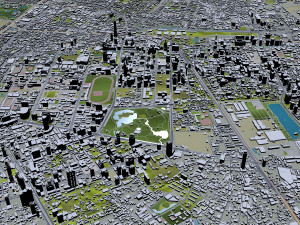 Bangkok thailand 70km 3D Model