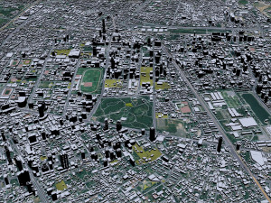 Bangkok thailand 70km 3D Model