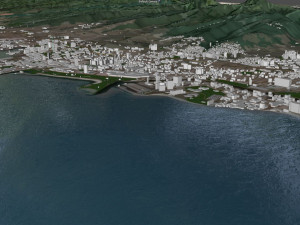 honolulu hawaii city usa 50 km 3Dモデル