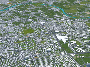 london city 100km Modelo 3D