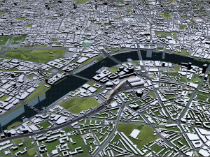 london city 100km Modelo 3D